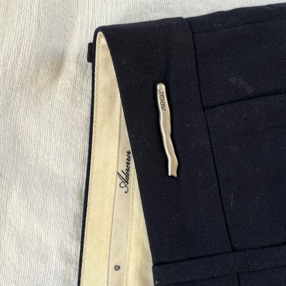 Ader Error Wool Pants — Deep Navy/Black - Picture 4 of 16